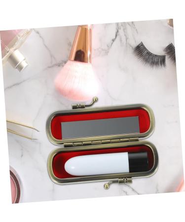 Shop Elegant Ladies Lipstick Box | Outdoor Lipstick Holder & Travel Accessory - Purple 9.5x3.5cm - Buy Online on GoSupps.com