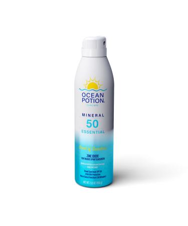 Ocean Potion Sunscreen Body Spray Essential SPF#50 5.5oz C-Spray - Mineral Formula