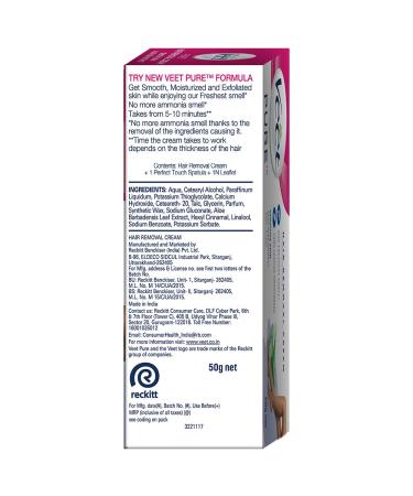Veet Silk & Fresh Hair Removal Cream for Sensitive Skin - 50g | Fast International Shipping - Buy Online on GoSupps.com