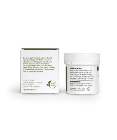 O3 Olive Oil Infused with Topical Ozone | Nourish, Protect, and Cleanse Skin | 3.38 fl oz - Buy Online on GoSupps.com