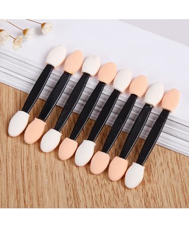 CENPEK 100 Black Latex Sponge & Double-Sided Eyeshadow Brush | Versatile Makeup Applicator for Foundation Lip and Eye Cosmetics - Shop Internationally! - Buy Online on GoSupps.com