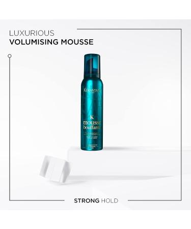 KERASTASE Mousse Bouffante Hair Mousse 5.1 Fl Oz | Volumizing Styling Product for All Hair Types | Strong Hold, Heat Protectant, & Vitamin-Infused - Buy Online on GoSupps.com