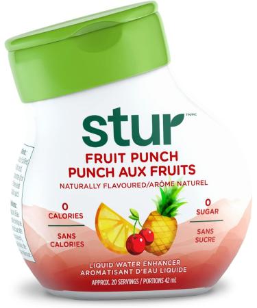 Stur Drinks - Variety Pack Natural Flavored Water Enhancer 5 Bottles Makes 100 Beverages Sugar Free Zero Calorie Fruit Flavored Liquid Drink Mix with Stevia and Healthy Antioxidants - Buy Online on GoSupps.com