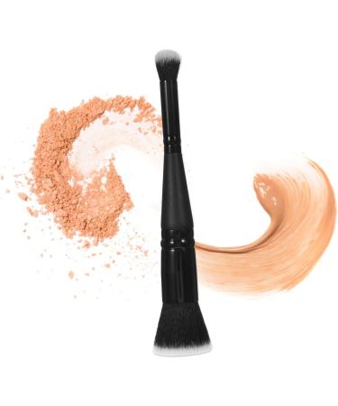 FRCOLOR Double-ended Makeup Brush Travel Makeup Brush Face Brush Concealer Brush Foundation Brush for Liquid Makeup Foundation Applicator Brush Blush Brush Facial Makeup Brush Powder Puff - Buy Online on GoSupps.com