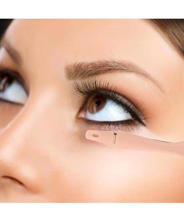 Silicone Eyeliner Tool Soft Eye Liner Stencils for Eyes - Eyeshadow Eyeliner Applicator Guide Tool for Makeup Easy to Use Suitable for Light Coffee - Buy Online on GoSupps.com