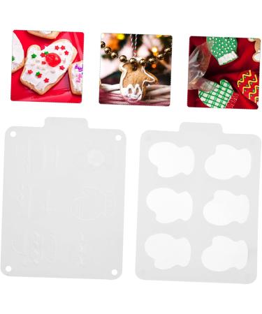 Alipis 1pc Christmas Stencils Chocolate Cupcakes Molds for Resin Baking Molds Kit with Cover Cookie 3D - Buy Online on GoSupps.com