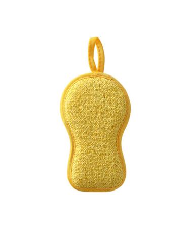 Galand Dishwashing Sponge Double Sided Multi-Functional 5 Styles Hanging Rope Scrubbing Sponge Kitchen Tool E