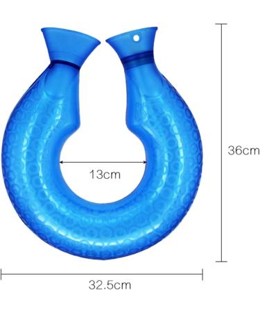 MAIES U-Shaped Hand Warmer Portable Hot Water Bottle for Neck Relief | International Shipping - Buy Online on GoSupps.com