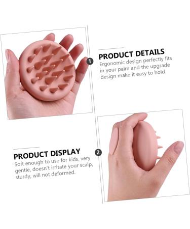 minkissy 3pcs Shampoo Brush Ergonomic Scalp Massage Cleansing Brush Hair Types Soft Safe Head For Wet or Dry - Buy Online on GoSupps.com