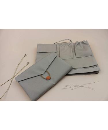 Lilibell Daily Daisy Diaper Bag - Stylish Grey Changing Clutch for On-the-Go Moms - Buy Online on GoSupps.com
