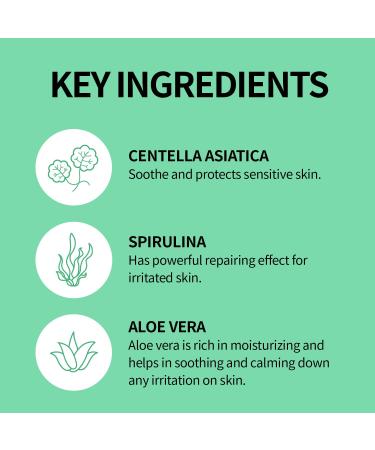 CICA Green Cream 1.7oz | 100% Vegan EVE Vegan Certified Cruelty-Free | Best Vegan Acne Treatment & Skin Balancer - Buy Online on GoSupps.com