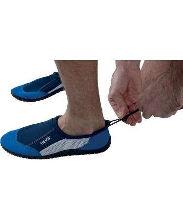 Buy Seac Reef Quick-Drying Bathing Shoes for Adults & Children - Pool & Beach - 37 EU Blue | International Shipping - Buy Online on GoSupps.com