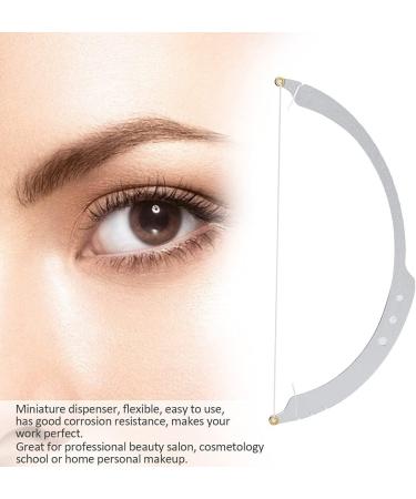 Eyebrow Marker Ruler Brow Mapping Tool Microblading Line Marker Ruler Mapping Eyebrow Ruler Eyebrow Mapping String Tool Ruler Makeup Eyebrow Measuring Tool With 10pcs Thread Silver - Buy Online on GoSupps.com