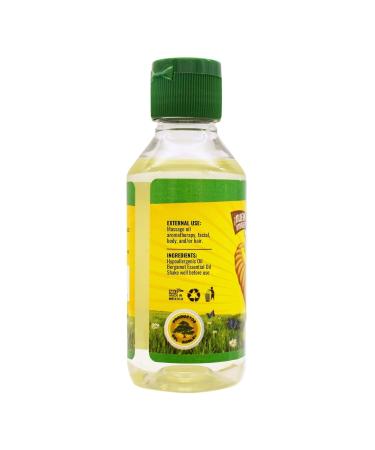 Natural Bergamot Oil 120ml for Beard and Mustache Growth - Del Roble International Shipping - Buy Online on GoSupps.com