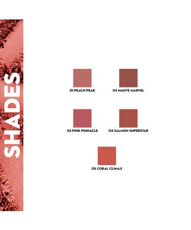 Sugar Cosmetics Contour De Force Mini Blush 01 Peach Peak - Longlasting & Lightweight - Buy Online on GoSupps.com