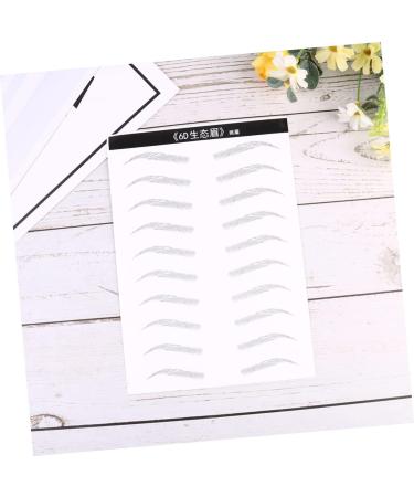 FOMIYES 4 Sheets Pairs Makeup Tools Makeup Stencil Women Eyebrow Tattoos Cosmetic Artificial The Lazy 6d - Buy Online on GoSupps.com