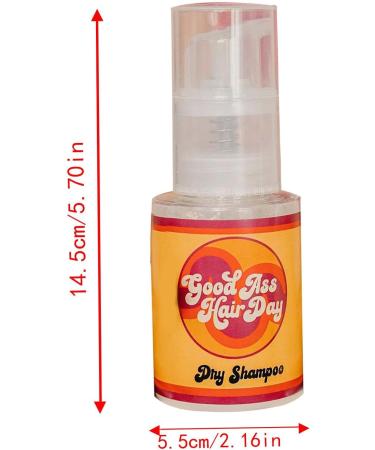 Good Asss Hair Day Dry Shampoo Powder Natural Powder Shampoo For Dark Hair And Blonde Hair Travel Size Shampoo For All Hair Types - Buy Online on GoSupps.com