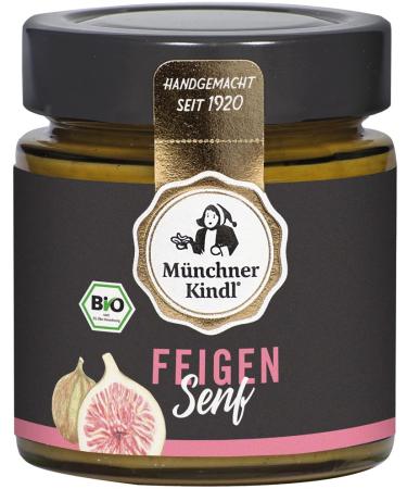 M nchner Kindl Mustard Organic Fig Mustard (6 x 125 ml)