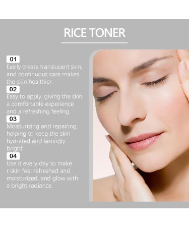 Crsetmyth Rice Pure Essential Toner 120ml Moisture Removing Milk Toner Natural Rice Face Toner Glow Toner Facial Pore Refining Facial Toner for Dry Skin Repair Sie Die Hautbarrie - Buy Online on GoSupps.com