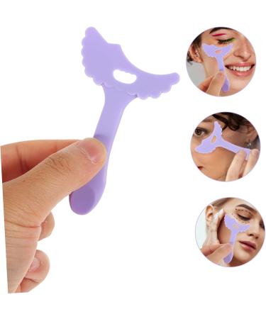 Abaodam 3 Pcs Tools Eyeshadow Silicone Eyeliner Aid Tool Auxiliary Tool Applicator Multifunction - Buy Online on GoSupps.com