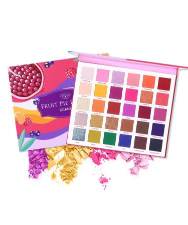 UCANBE Fruit Pie Filling 30 Shade Eyeshadow Palette - Vibrant Colors for Stunning Eye Looks - Buy Online on GoSupps.com