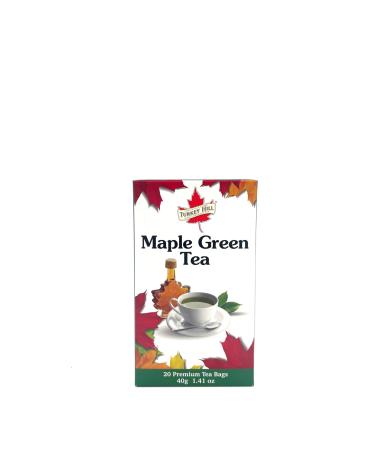 Turkey Hill Maple Green Tea 20 Bags Natural Canadian Flavours