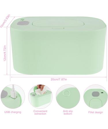 Baby Wipe Warmer Thermostat Baby Wipe Heater Even Heating Wet Wipes Warmer Portable Baby Wipes Dispenser Warmer Prevent Dry USB Baby Wipe Warmer Reusable for Car Home Baby Nursery 20 12 10cm Green Machinery - Buy Online on GoSupps.com