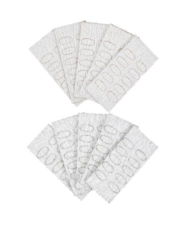 Beaupretty 10 Sheets pedicure tools electrical tools exfoliating polishing slice electric grinding slices dead skin polishing slices pedicure accessories nail Electric sand