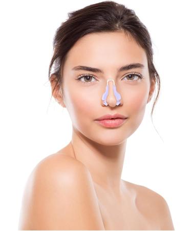 VICASKY Lot de 2 Pinces Nez en Silicone pour Remodelage Nasal Correcteur de Nez Retrouss Couleurs Rose Tendre et Violet l gant Adapt pour Relever la Pointe et Redresser L Ar te - Buy Online on GoSupps.com