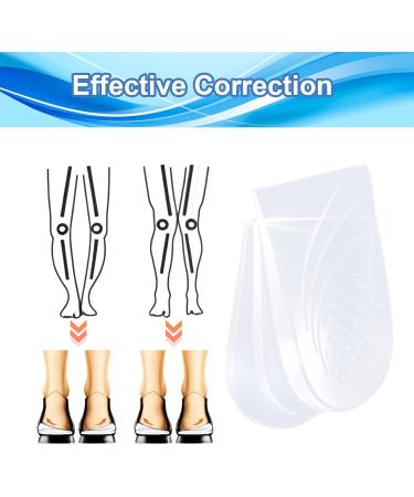 Adjustable Heel Wedge Insoles for Over Supination & Pronation | 2-Layer Height Increasing Inserts for Bow Legs | Men's & Women's Sizes Available - Buy Online on GoSupps.com