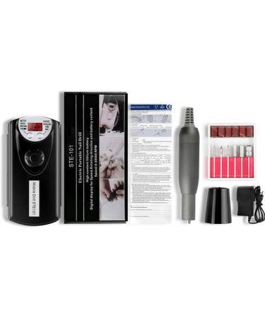 30000RPM Portable Electric Nail Drill Compact Efile Handpiece Professional Manicure Pedicure Nail File Drill Kit for Acrylic Gel Nails and Home Salon Use Gold White - Buy Online on GoSupps.com