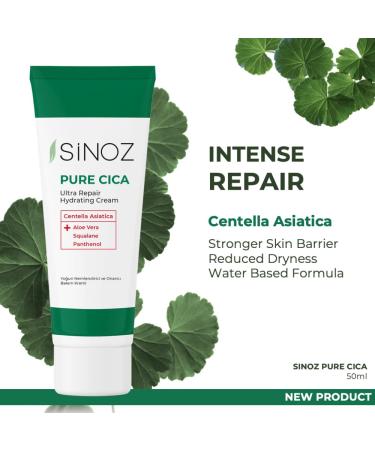 Pure Cica Intensive Repair Cream 50ml | Soothing Moisturizer for Irritated & Damaged Skin - International Shipping Available - Buy Online on GoSupps.com
