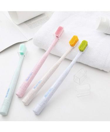 Zumaha Compact Soft Toothbrush Pack of 8 - Ergonomic Hand Toothbrush for Sensitive Gums - Ideal for Adults & Children - Buy Online on GoSupps.com