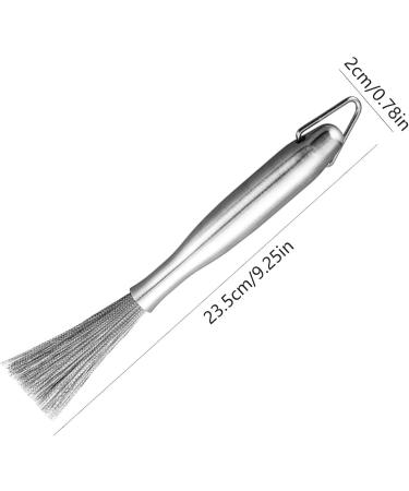 Metal Scrubber 304 Stainless Steel Pot Brush for Easy Initialization Steel Wire Cleaning Brush for Pots Steel Wool Scrubber Pads for Dishes Pots Pans and Ovens - Buy Online on GoSupps.com