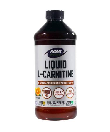 Now Foods L-Carnitine Liquid Citrus Flavor 1000 mg - 16 oz.