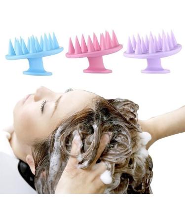 Portable Scalp Massager & Shampoo Comb for Men | Beard & Mustache Care | Travel-Friendly Black Hair Care | Navy Blue & Black Options - Buy Online on GoSupps.com