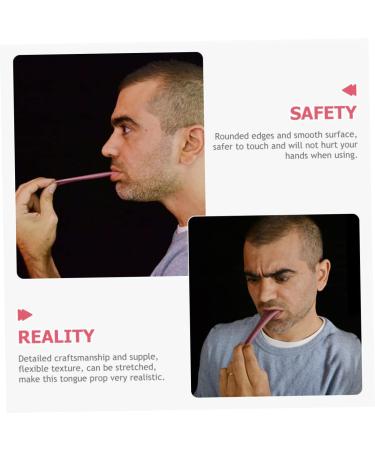 Buy Toyvian 10PC Fake Tongue Piercing Wurm Toy - Realistic Halloween Prank for Clowns & Costumes | International Shipping Available - Buy Online on GoSupps.com