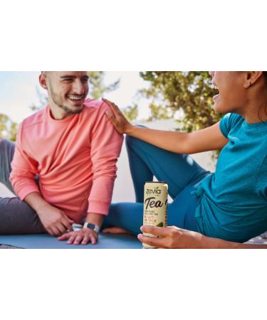 Zevia Organic Sugar Free Iced Tea 12 oz Cans, Tea Time Variety Pack (Pack of 12) - Buy Online on GoSupps.com