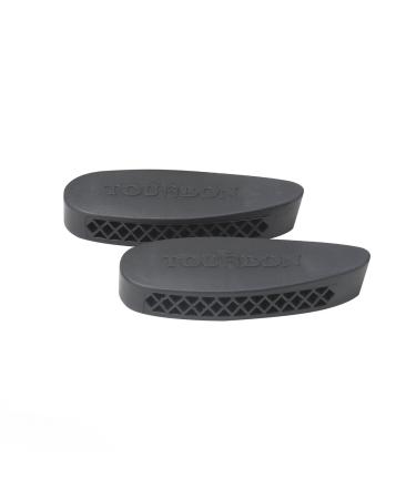 Tourbon butt plate silicone recoil absorber. Black (Pack of 2)