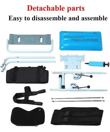Spine Traction Device Lumbar Traction Bed Household Full-Body Stretcher Alleviate Spine Pain in The Neck and Lumbar Spine - Buy Online on GoSupps.com