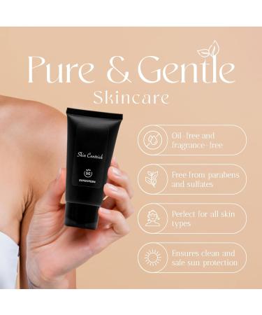 Shop Daily Face & Body Sunscreen SPF 50 - Oil-Free Lightweight & Fast Absorbing | 2.8 oz for Ultimate Sun Protection - Buy Online on GoSupps.com