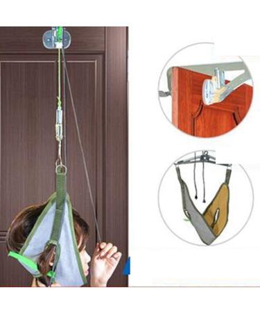 Cervical Traction Device for Home - Door Hanging Neck Stretcher & Physiotherapy Set for Pain Relief - Buy Online on GoSupps.com