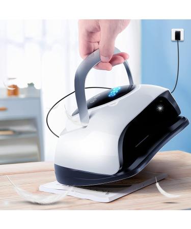 220W UV LED Nail Lamp | 57 Lamp Beads | 4 Timer Setting | LCD Display | Auto Sensor | Professional Nail Light for Gel Nails - Buy Online on GoSupps.com