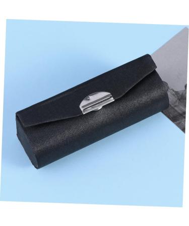 minkissy Travel Lipstick Organizer Makeup Lipstick Holder Case with Mirror Black Storage for Lipsticks M Black - Buy Online on GoSupps.com