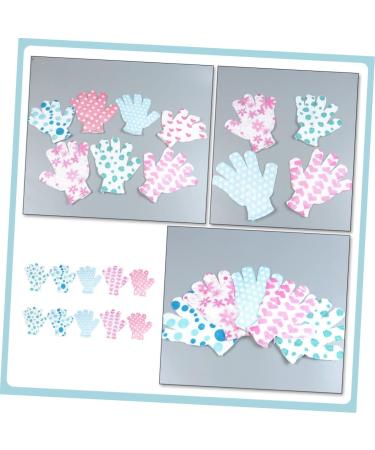 FOMIYES 10pcs Printed Bath Gloves | Baby Hand Mittens | Shower Back Cleaner - Exfoliating Spa Scrubber Gloves - Buy Online on GoSupps.com