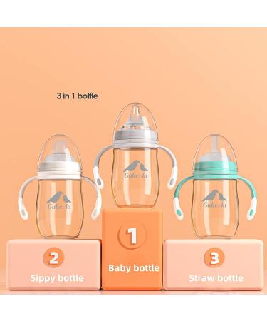 Gulicola Baby Bottle Straw Replacement - 2 Pack Baby Water Cup Spout - Buy Online on GoSupps.com