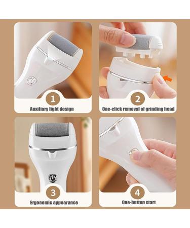 Callus Remover Callus Remover for Feet Electric Portable Foot Callus Remover Tool Waterproof Rechargeable Callus Remover for Dead Skin and Cracked Heels - Buy Online on GoSupps.com