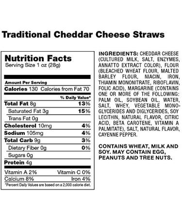 Buy Mississippi Cheese Straw Factory Traditional Cheddar Cheese Straws | Authentic Snack in Plain Box - Buy Online on GoSupps.com