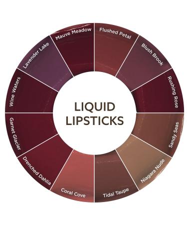 Burt's Bees 100% Natural Glossy Liquid Lipstick in Niagara Nude - Long Lasting Lip Color - Buy Online on GoSupps.com