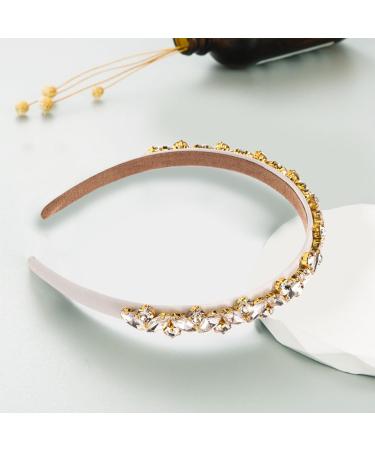 scicent Headbands Wedding Crystal Hair Band Embellished Rhinestone Hairbands for Women Girls Ladies Elegant Head Band for Party Fashion Bling Sparkly Diamond Hair Accessories - 27610 - Buy Online on GoSupps.com